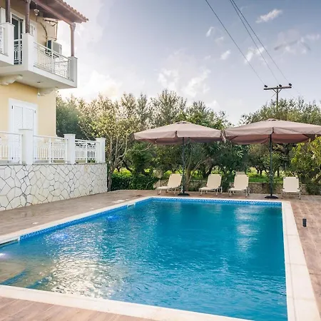 Zante 5 Bedroom With Private Pool And Basketball Court Villa